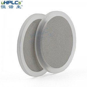 恒譜生HPLC在線(xiàn)過(guò)濾器PCTFE不銹鋼篩板液相色譜濾膜，OD22.4*ID19.0*H1.6